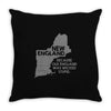new england, because old england was wicked stupid Throw Pillow