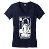 bring me the horizon shroom girl Women's V-Neck T-Shirt