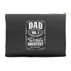 dad number one world's greatest Accessory Pouches