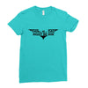 think my dad Ladies Fitted T-Shirt