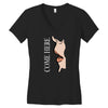 come here Women's V-Neck T-Shirt