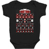 merry x mas you filthy animal Baby Bodysuit
