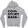 cool story bro Zipper Hoodie