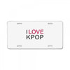 love pop License Plate