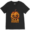 mad halloween pumpkin V-Neck Tee