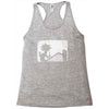 murder in the shadows Racerback Tank