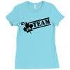 the eh team funny t shirt a retro canada humor s 3xl Ladies Fitted T-Shirt