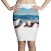 wild bear Pencil Skirts