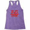too lazy to get a halloween Racerback Tank