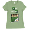 say my state Ladies Fitted T-Shirt