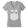 mr. beard Women's V-Neck T-Shirt