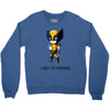 i don't do mornings Crewneck Sweatshirt