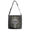 i am a gemini Adjustable Strap Totes