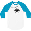 military attach helicopter gunship 3/4 Sleeve Shirt