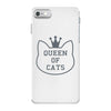 queen of cats iPhone 7 Case