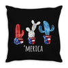 4th of July Throw Pillow