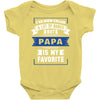 I've Been Called A Lot Of Names But Papa Is My Favorite Baby Bodysuit