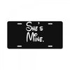 she's mine License Plate