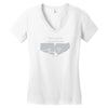 nbc psych fist bump Women's V-Neck T-Shirt