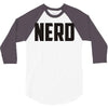 nerd (3) 3/4 Sleeve Shirt