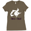 witch halloween fancy Ladies Fitted T-Shirt