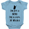 not a nerd (2) Baby Onesie