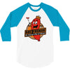 the sausage king of chicago 3/4 Sleeve Shirt