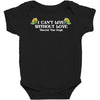 i Can't Live Without Love Vincent Van Gogh Baby Bodysuit