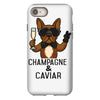 champagne and caviar iPhone 8