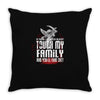 Life After Death Touch My Family And Find Out Throw Pillow