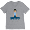 butts V-Neck Tee