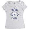 crabby day Women's Triblend Scoop T-shirt