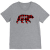 papa christmas bear V-Neck Tee