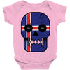 iceland till i die Baby Bodysuit