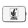 party pooper Laptop sleeve