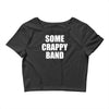 some crappy band Crop Top