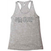 no sleep white Racerback Tank