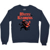 merry krampus Crewneck Sweatshirt