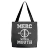 merc with a mouth Tote Bags