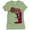 pocket protector Ladies Fitted T-Shirt
