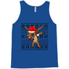 christmas reindeer dabbing Tank Top