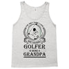 Golfer Grandpa Tank Top
