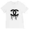 SIMPLE ART V-Neck Tee