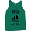 Father and Son Fishing Partners For Life Tank Top