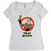 trap queen Women's Triblend Scoop T-shirt