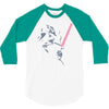 banksy cool darth 3/4 Sleeve Shirt