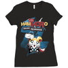 mighty hamthoro Ladies Fitted T-Shirt