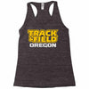 track and field oregon Racerback Tank