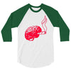 joint smoking brain 3/4 Sleeve Shirt