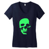 awesome neon green Women's V-Neck T-Shirt